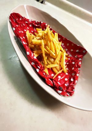 自己流　節約細切りフライドポテト-レシピのメイン写真