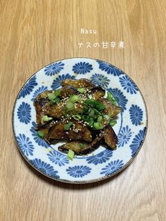 ナスの甘辛煮-レシピのメイン写真