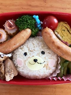 簡単!可愛い♡ワンチャンお弁当-レシピのメイン写真