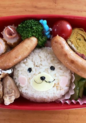 簡単!可愛い♡ワンチャンお弁当-レシピのメイン写真