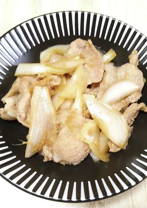 ポン酢でさっぱり生姜焼き-レシピのメイン写真