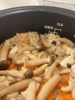 リメイク★彡角煮の煮汁で炊き込みご飯!-レシピのメイン写真