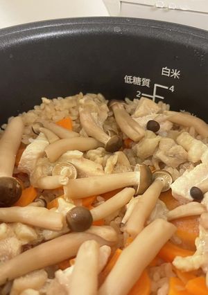 リメイク★彡角煮の煮汁で炊き込みご飯！-レシピのメイン写真