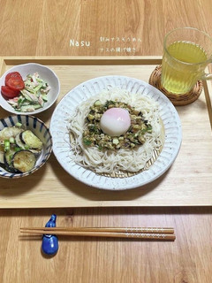 刻みナスそうめん-レシピのメイン写真