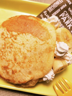 ホットケーキで!ホワイトチョコどら焼風!-レシピのメイン写真