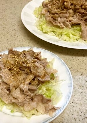 豚肉のごまみそだれ-レシピのメイン写真