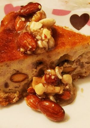 ハニーナッツチーズケーキ-レシピのメイン写真