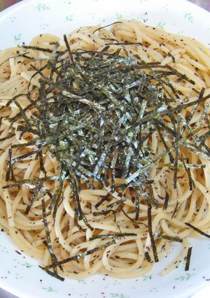 しそ香る♪バターゆかりスパゲティ-レシピのメイン写真