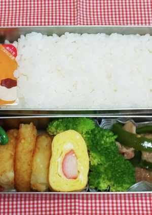 中学生のお弁当 2023.8.21-レシピのメイン写真