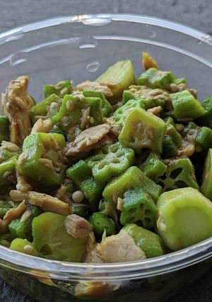食べだしたら止まらんスパイシー無限オクラ-レシピのメイン写真