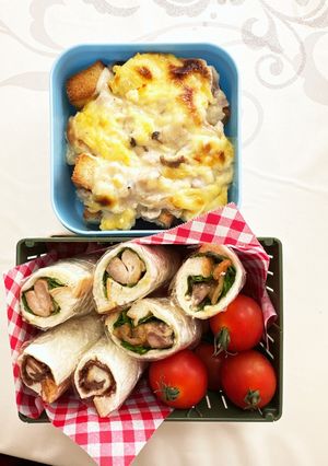 小6息子塾弁2023.08.22-レシピのメイン写真