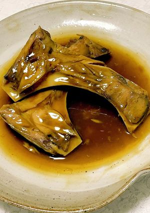 マグロのカマのオイスターソース煮-レシピのメイン写真