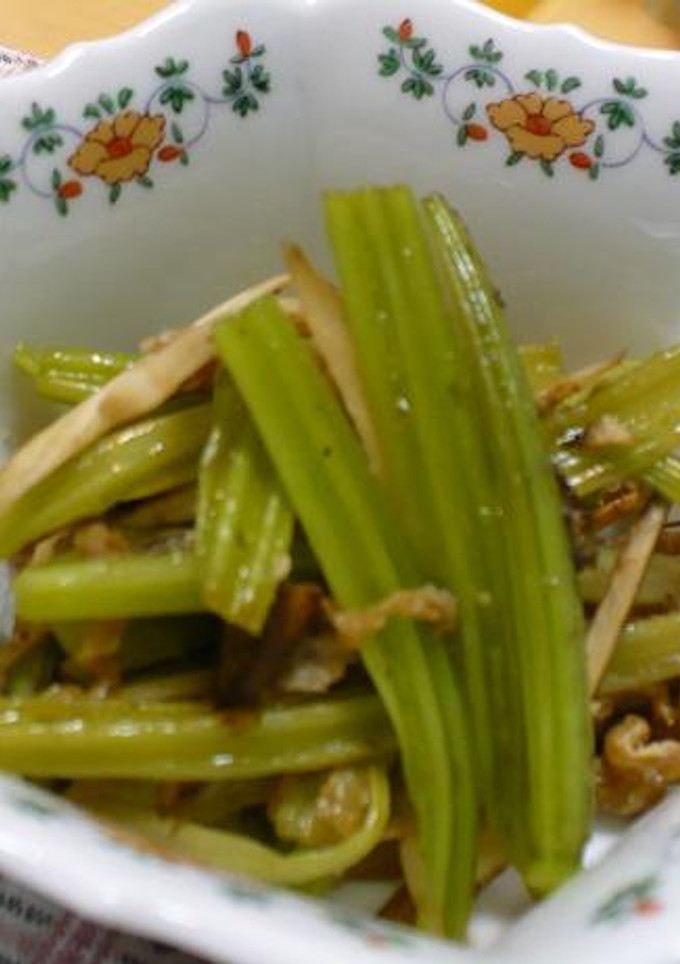 若ごぼうと薄揚げの炒め煮-レシピのメイン写真