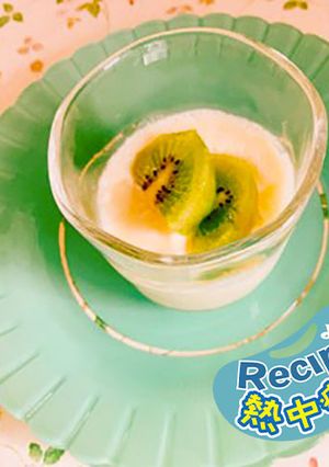 総合栄養食品を使ったババロア風デザート-レシピのメイン写真