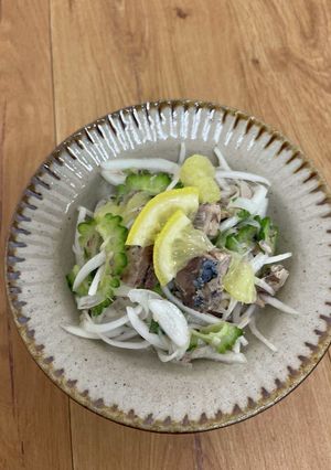 さばとレモンのさっぱりサラダ-レシピのメイン写真