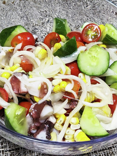 夏野菜とタコのレモンドレッシングマリネ-レシピのメイン写真