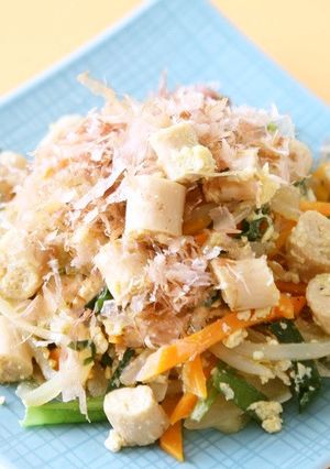 大豆ミートでグルテンフリー☆チャンプルー-レシピのメイン写真