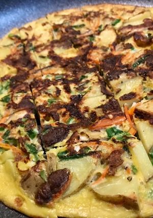 中華風スパニッシュオムレツ-レシピのメイン写真
