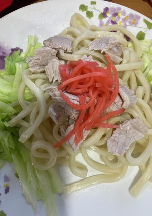 オガタ家の　焼きうどん鶏ガラスープ味-レシピのメイン写真