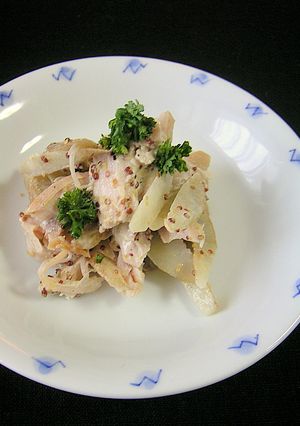 スモークチキンとごぼうのサラダ-レシピのメイン写真