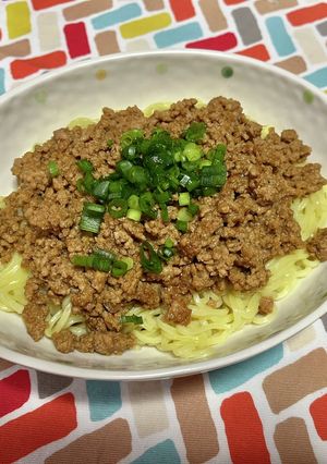 超簡単☆汁なし坦々麺♪♪-レシピのメイン写真