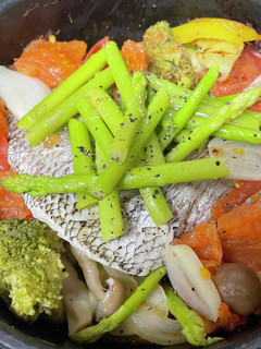 鯛と野菜のワイン蒸し-レシピのメイン写真
