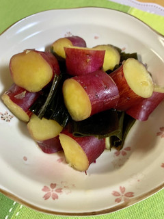 さつま芋と昆布の煮物♪-レシピのメイン写真