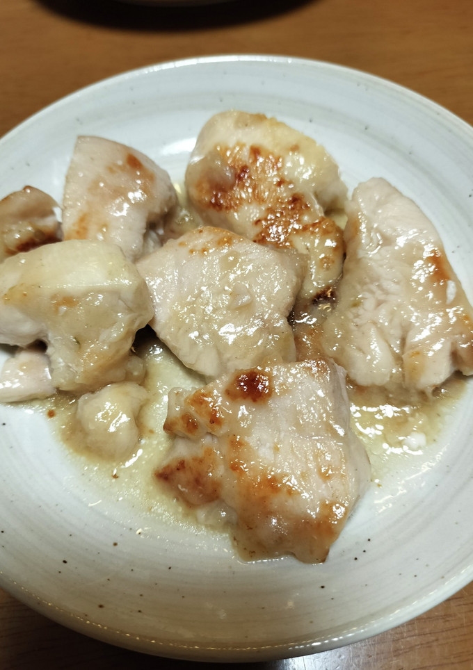 鶏むねの柚子胡椒炒め-レシピのメイン写真