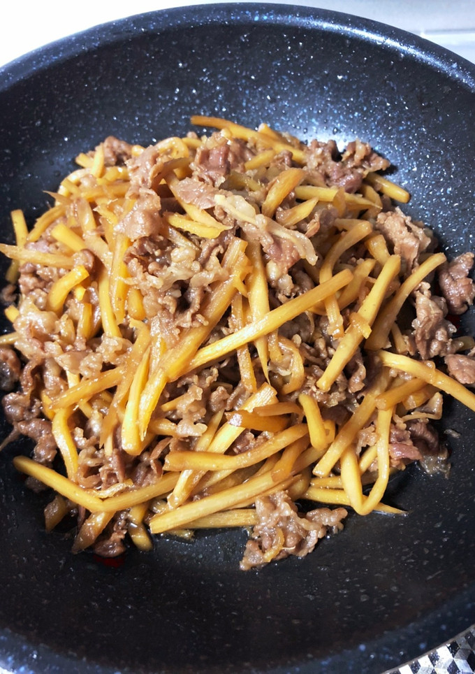 簡単！お手軽！牛肉とたけのこのしぐれ煮-レシピのメイン写真