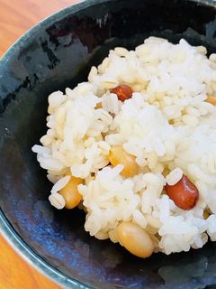 身体に優しい*簡単豆ご飯-レシピのメイン写真