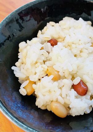 身体に優しい＊簡単豆ご飯-レシピのメイン写真