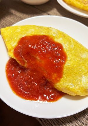 【メモ】コウケンテツのオムライス-レシピのメイン写真