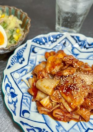 おつまみ豚キムチ-レシピのメイン写真
