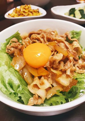 豚てりスタミナ丼-レシピのメイン写真