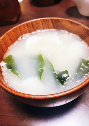卵白わかめスープ-レシピのメイン写真