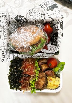 小6息子塾弁2023.08.23-レシピのメイン写真