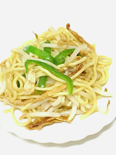 レンジ4分!ランチに簡単もやし焼きそば-レシピのメイン写真