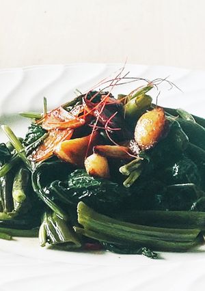 空芯菜Rau muống xào tỏi-レシピのメイン写真