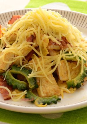 豆腐とゴーヤの洋風チャンプルー-レシピのメイン写真
