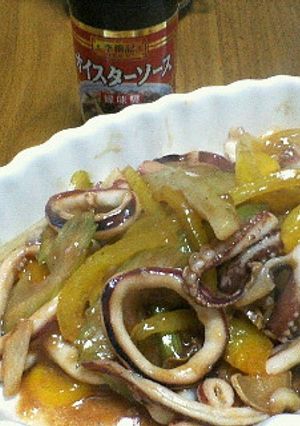 イカセロリでオイスタぁ～（美味しい～☆）-レシピのメイン写真