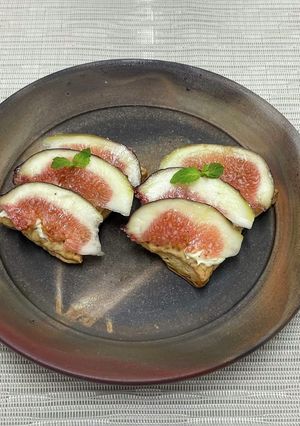 いちじくのクリームチーズパイ-レシピのメイン写真