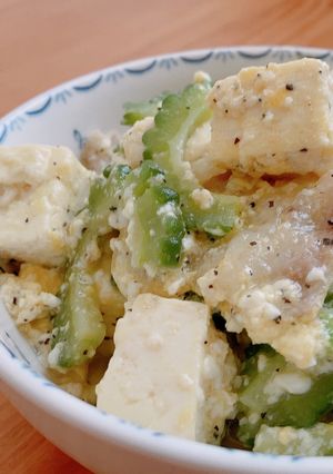 腸活♡ゴーヤチャンプル-レシピのメイン写真