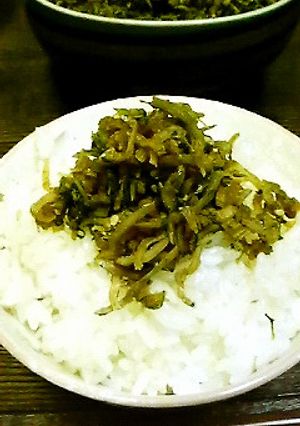簡単♪セロリとじゃこのふりかけ-レシピのメイン写真