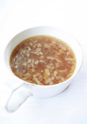簡単美味しい【ポルチーニのコンソメスープ-レシピのメイン写真