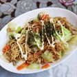 *即席麺で野菜たっぷり焼きそば*