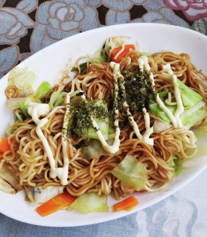 ワンエン クックパッドライブ レシピカード6枚セット 即席麺で野菜たっぷり焼きそば* by YuKαRi♡ 【クックパッド】 簡単