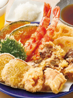 秋のにぎわい天ぷら-レシピのメイン写真