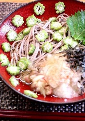 ダビデの星とおろしの冷がけ蕎麦-レシピのメイン写真