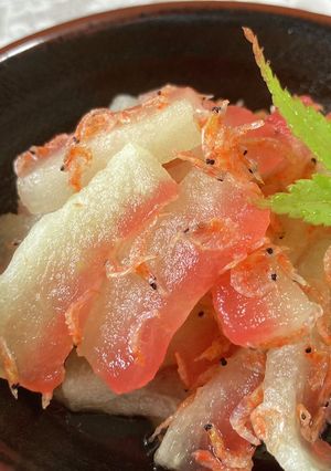 彩り鮮やか♪スイカの酢の物-レシピのメイン写真