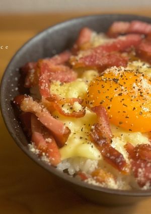 カルボナーラご飯-レシピのメイン写真
